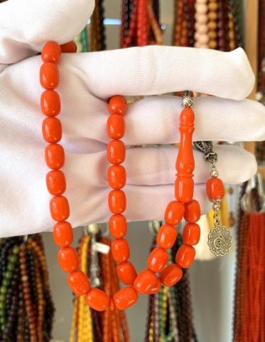 TURUNCU ORİJİNAL  KATALİN TESBİH