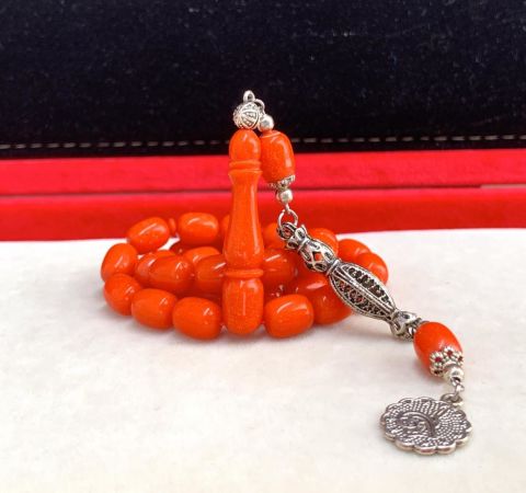 TURUNCU ORİJİNAL  KATALİN TESBİH