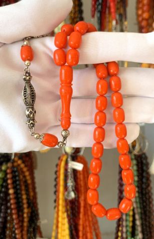 TURUNCU ORİJİNAL  KATALİN TESBİH