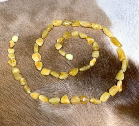 DAMLA KEHRİBAR KOLYE