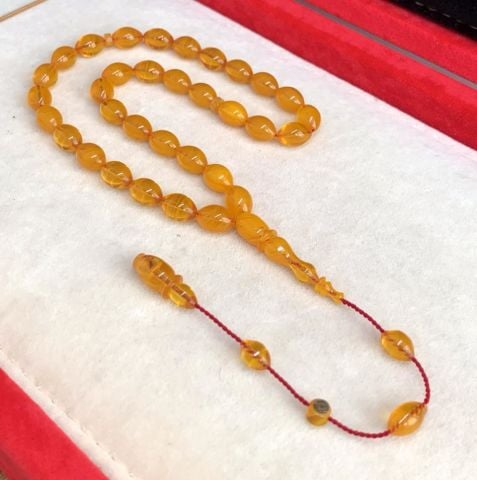 SARI  SIKMA  KEHRİBAR TESBİH