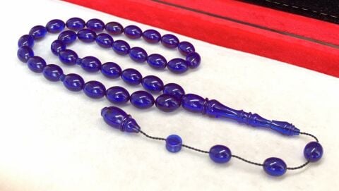 MAVİ   ATEŞ KEHRİBAR TESBİH