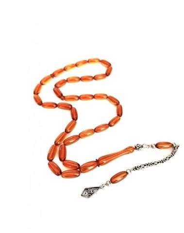 ATEŞ KEHRİBAR TESBİH BALRENGİ BEYZİ MODEL