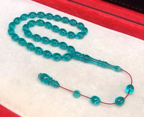 TURKUAZ ATEŞ KEHRİBAR TESBİH