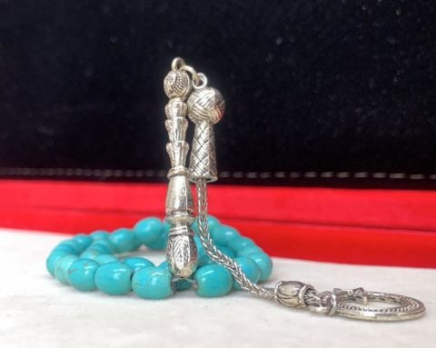 TURKUAZ FİRUZE DOĞALTAŞ TESBİH