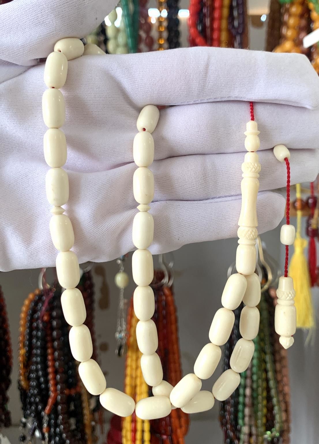 İRİ BOY KAPSÜL MODEL DEVE KEMİĞİ TESBİH