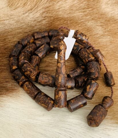 KAHVE AĞACINDAN TESBİH MİS KOKULU KESME MODEL