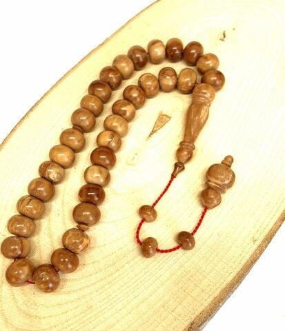 KUKA TESBİH AÇIK KAHVERENGİ TEKER MODEL