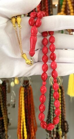 PEMBE ORİJİNAL BEYZİ MODEL KATALİN TESBİH