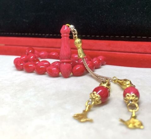 PEMBE ORİJİNAL BEYZİ MODEL KATALİN TESBİH