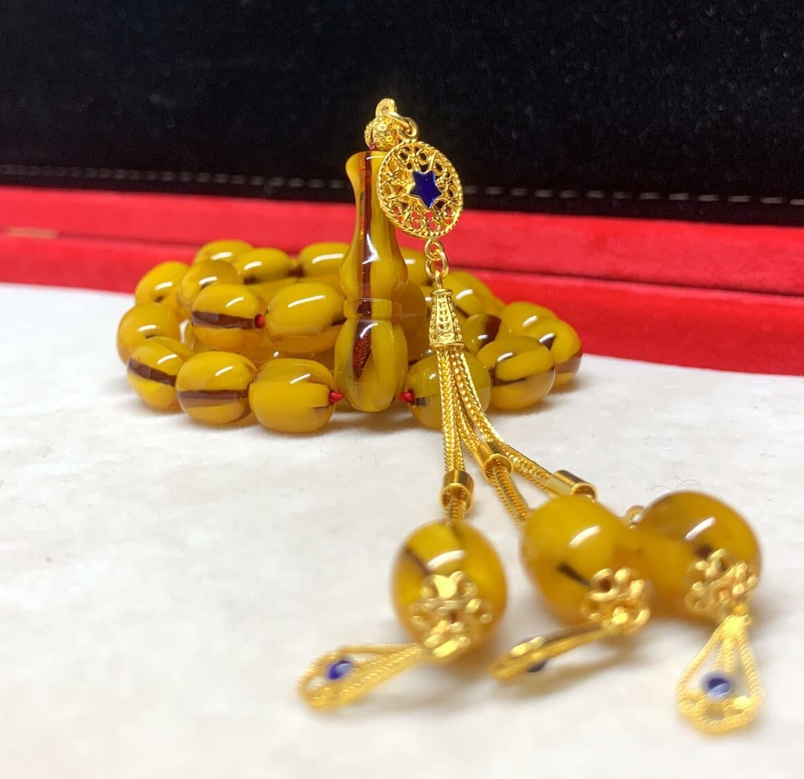 SARI KAPSÜL MODEL OSMANLI BENZETME SIKMA TESBİH