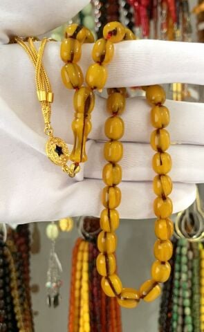 SARI KAPSÜL MODEL OSMANLI BENZETME SIKMA TESBİH