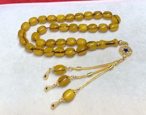 SARI KAPSÜL MODEL OSMANLI BENZETME SIKMA TESBİH