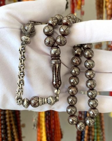 KUKA GÜMÜŞ ÇAKIMLI TESBİH