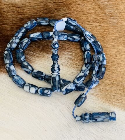 LACİVERT GALALİT TESBİH KESME MODEL