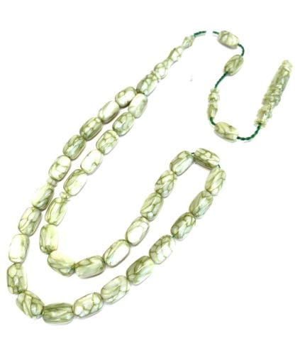 YEŞİL GALALİT TESBİH KAPSÜL MODEL