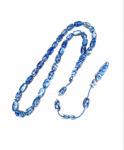 MAVİ GALALİT TESBİH KAPSÜL MODEL