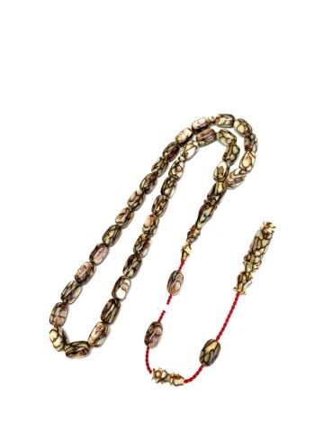 KAHVE RENGİ GALALİT TESBİH KAPSÜL MODEL