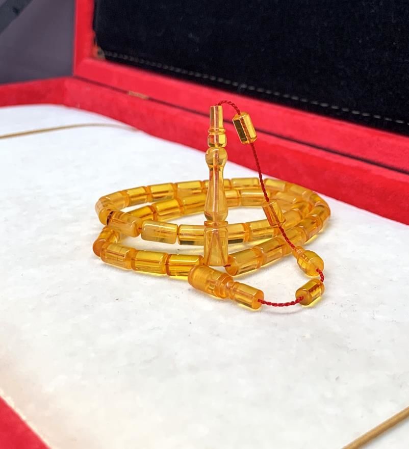 ÇUBUK MALZEMEDEN KESME MODLE SIKMA KEHRİBAR TESBİH