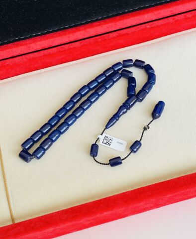 ÇUBUK  KATALİN TESBİH LACİVERT KESME MODEL