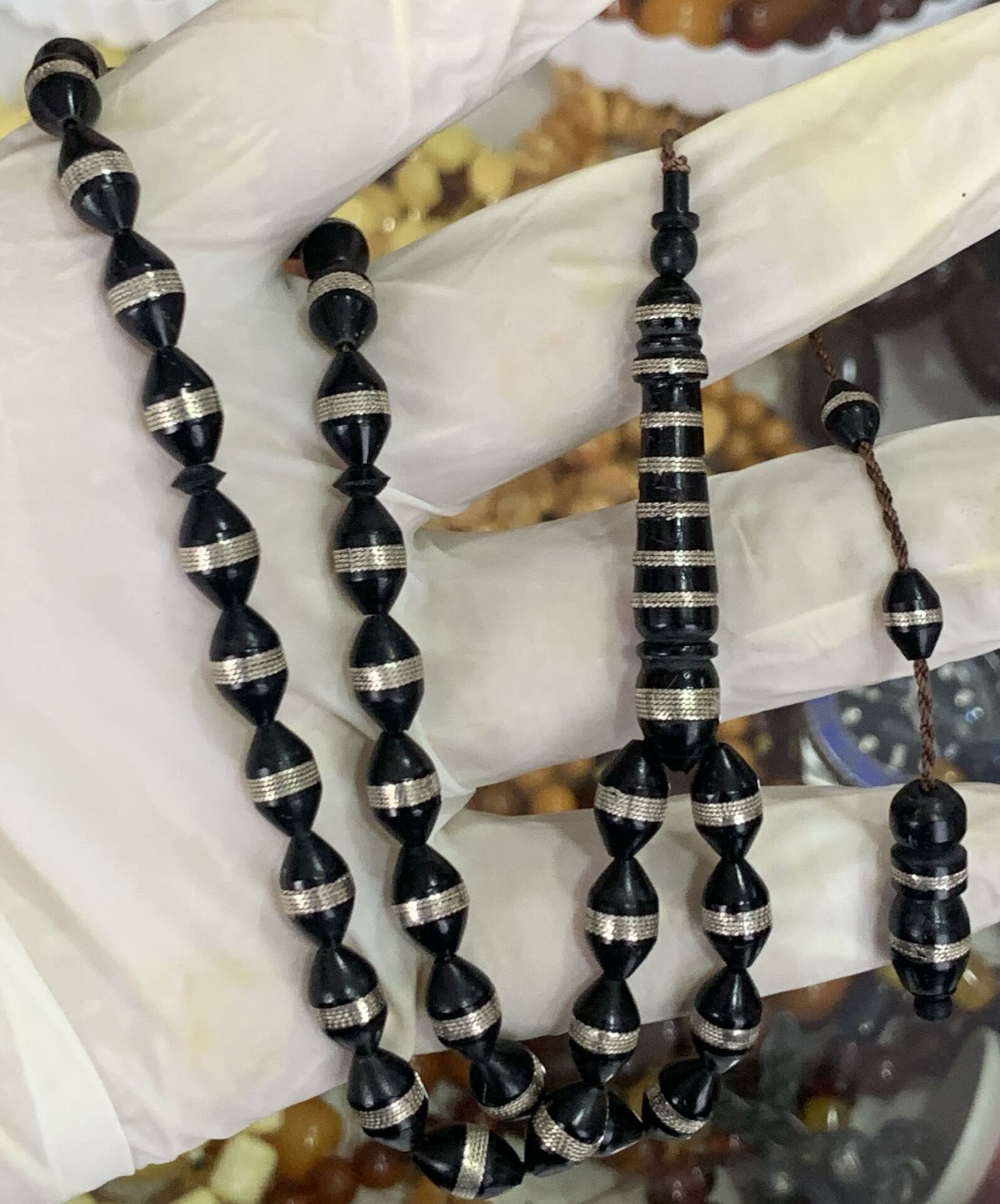 KUKA PİRİNÇ İŞLEMELİ TESBİH ARPA MODEL