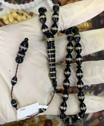 KUKA PİRİNÇ İŞLEMELİ TESBİH ARPA MODEL