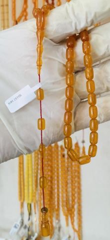 ESKİ MALZEME ZAR KEHRİBAR TESBİH KAPSÜL MODEL