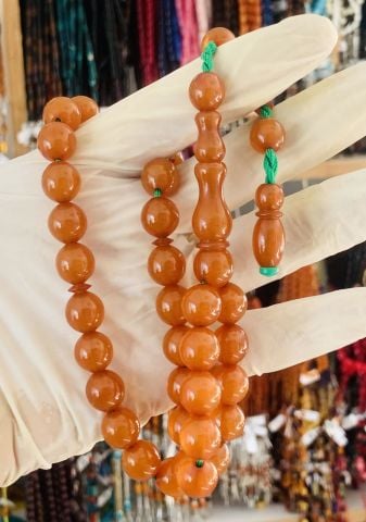 ESKİ MALZEME ALMAN SIKMA KHERİBAR TESBİH KÜRE MODEL