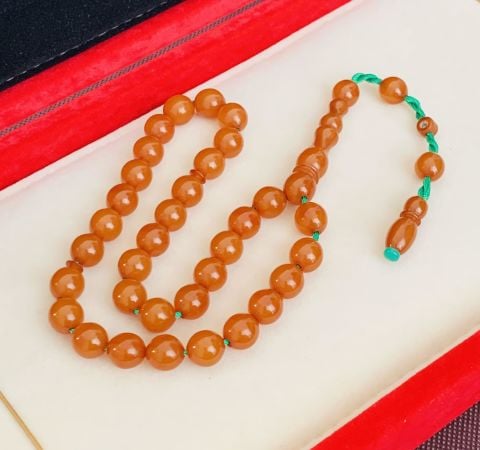 ESKİ MALZEME ALMAN SIKMA KHERİBAR TESBİH KÜRE MODEL