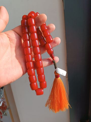 OSMANLI SIKMA KEHRİBAR 75 GR KESME MODEL KAYS RENK OLD FATURAN