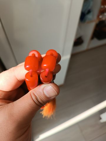 OSMANLI SIKMA KEHRİBAR 75 GR KESME MODEL KAYS RENK OLD FATURAN