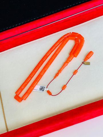 ESKİ ÇUBUK MALZEME TURUNCU KATALİN TESBİH KESME MODEL