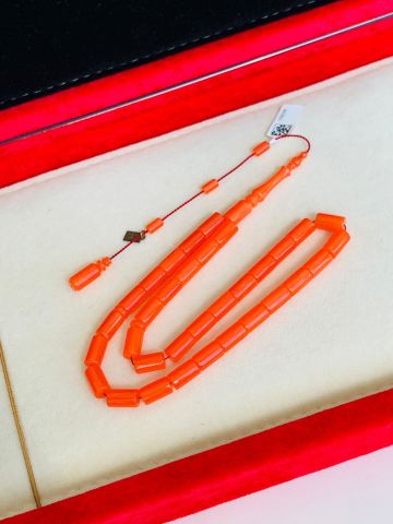 ESKİ ÇUBUK MALZEME TURUNCU KATALİN TESBİH KESME MODEL