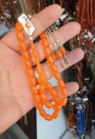 ZAR KEHRİBAR PORTAKAL RENK KAPSÜL MODEL