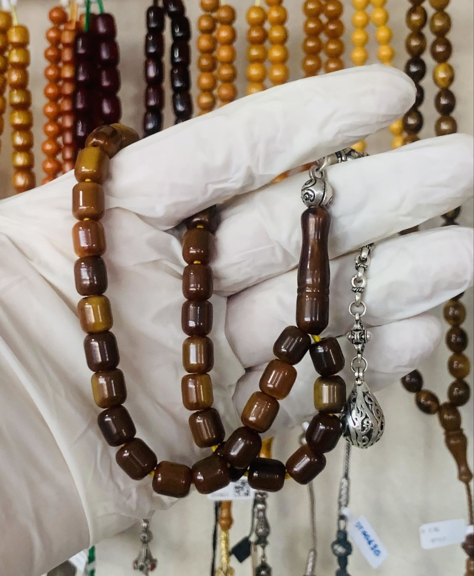 ESKİ DÖNEM İŞÇİLİK ÇEKO HAMUR KATALİN TESBİH KAPSÜL MODEL