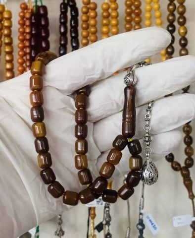 ESKİ DÖNEM İŞÇİLİK ÇEKO HAMUR KATALİN TESBİH KAPSÜL MODEL