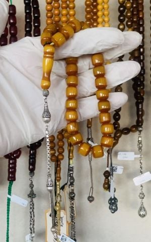 ESKİ KATALİN 29 HABBE DÖNEM İŞÇİLİK KÜRE MODEL TURUN TESBİH