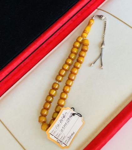 ESKİ KATALİN 29 HABBE DÖNEM İŞÇİLİK KÜRE MODEL TURUN TESBİH