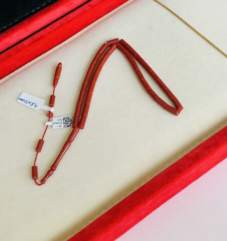 ESKİ OBJEDEN TURUNCU KATALİN TESBİH KESME MODEL