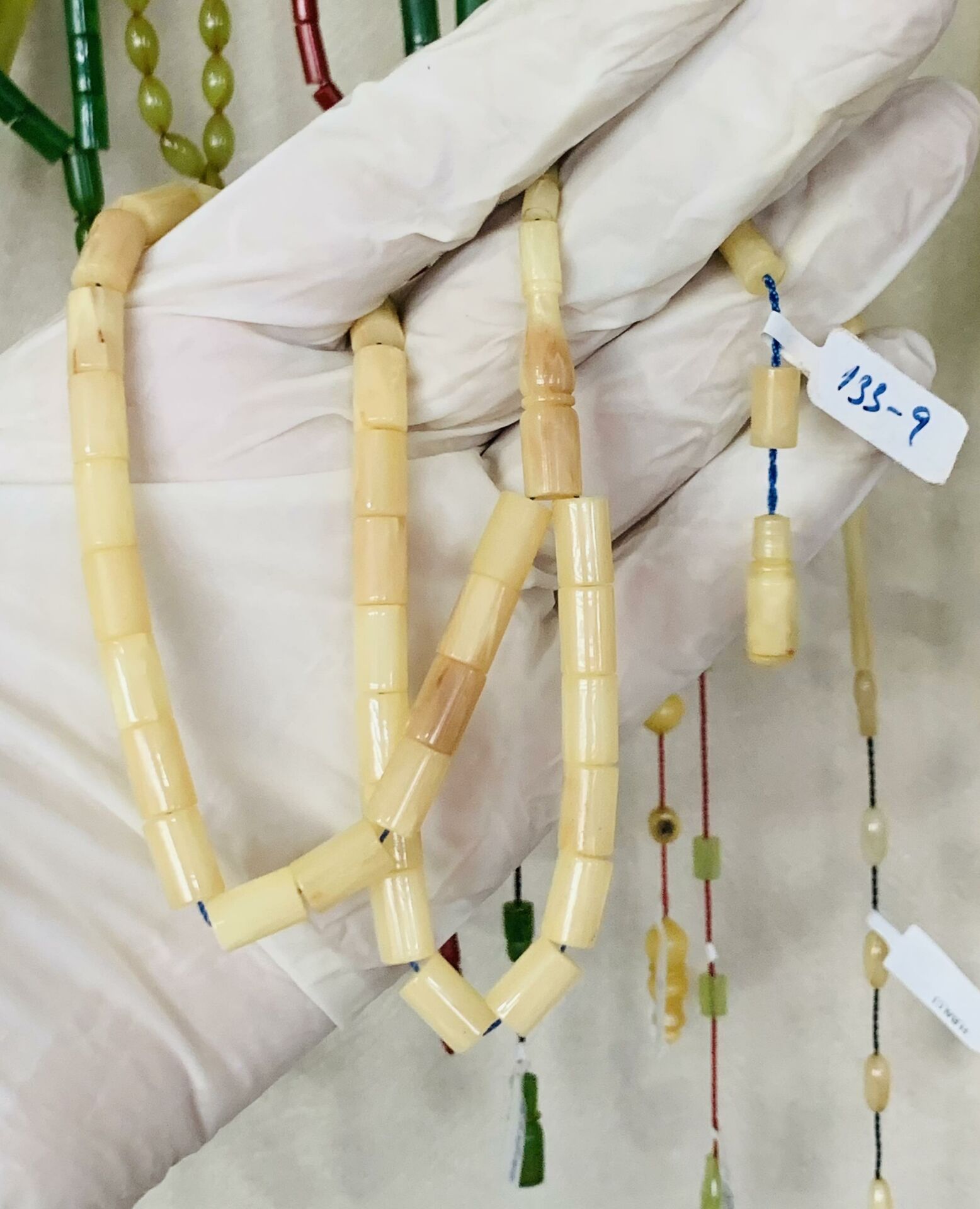 ESKİ ÇUBUK MALZEME KATALİN TESBİH KESME MODEL ÇEKOSLAVAK HAMUR