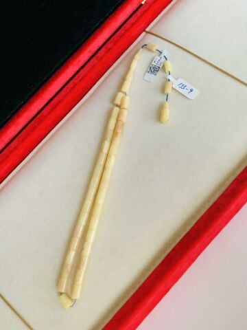 ESKİ ÇUBUK MALZEME KATALİN TESBİH KESME MODEL ÇEKOSLAVAK HAMUR