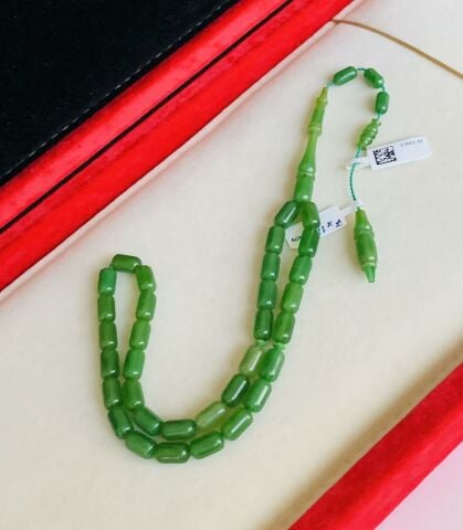 ESKİ ÇUBUK MALZEME KATALİN TESBİH YEŞİL BEYZİ MODEL