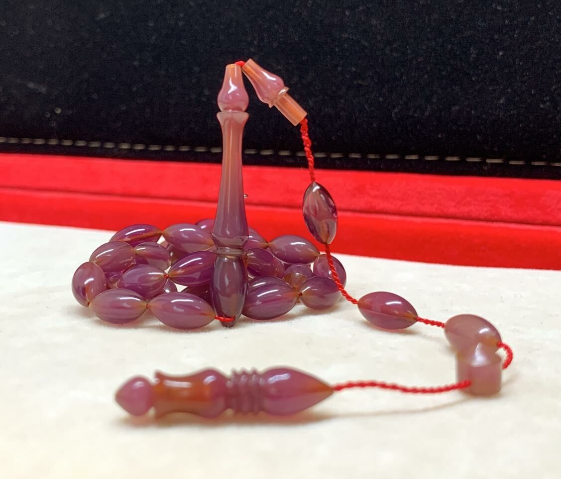 ESKİ ÇUBUK MALZEME KATALİN TESBİH MOR ARPA MODEL