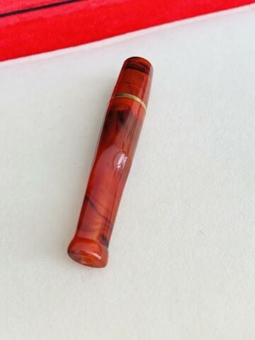 KEHRİBAR AĞIZLIK TURUNCU HARELİ