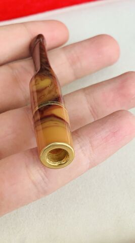 KEHRİBAR AĞIZLIK SARI HARELİ