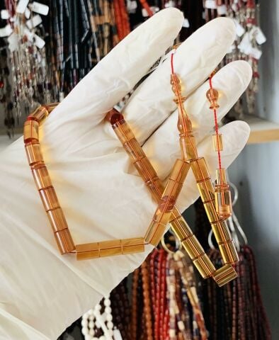 ESKİ MALZEME KATALİN BAL KESME MODEL TESBİH