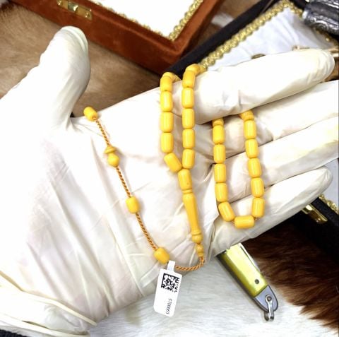 ESKİ KATALİN TESBİH SARI KAPSÜL MODEL