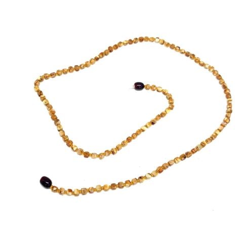 DAMLA KEHRİBAR YETİŞKİN KOLYE KÜP MODEL