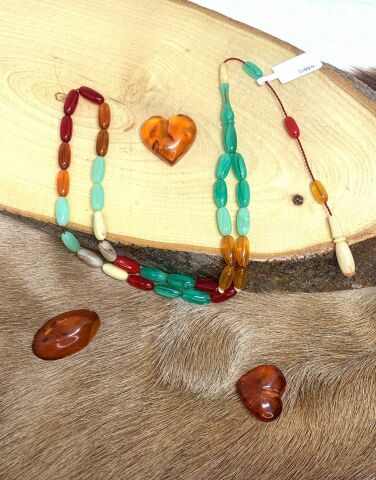 ESKİ ÇUBUK MALZEMEDEN KATALİN RENKLİ BEYZİ MODEL TESBİH