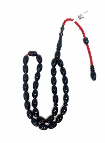 ESKİ KATALİN BEYZİ SİYAH MODEL TESBİH